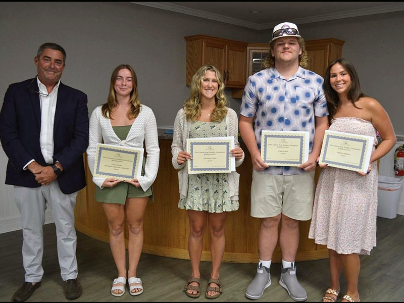 Cape Hatteras High School Scholarship Recipients