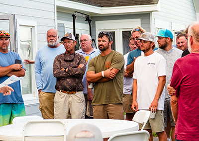 Dare County Boat Builders Foundation - 2025 Captain's Meeting Photo