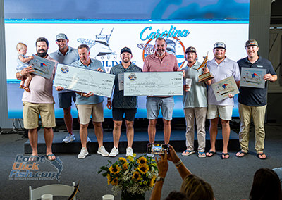 Fender Bender (62' Spencer) was the First Place Winner, First Place Billfish Points Overall and Winner Take All, with Top Angler (Alex Strangways), winning $64,750.